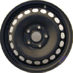 Audi/Volkswagen Wheel STL58681 steel Black